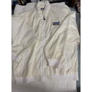 Royal‎ Caribbean Cruise Nylon Jacket Off White Size Large Unisex